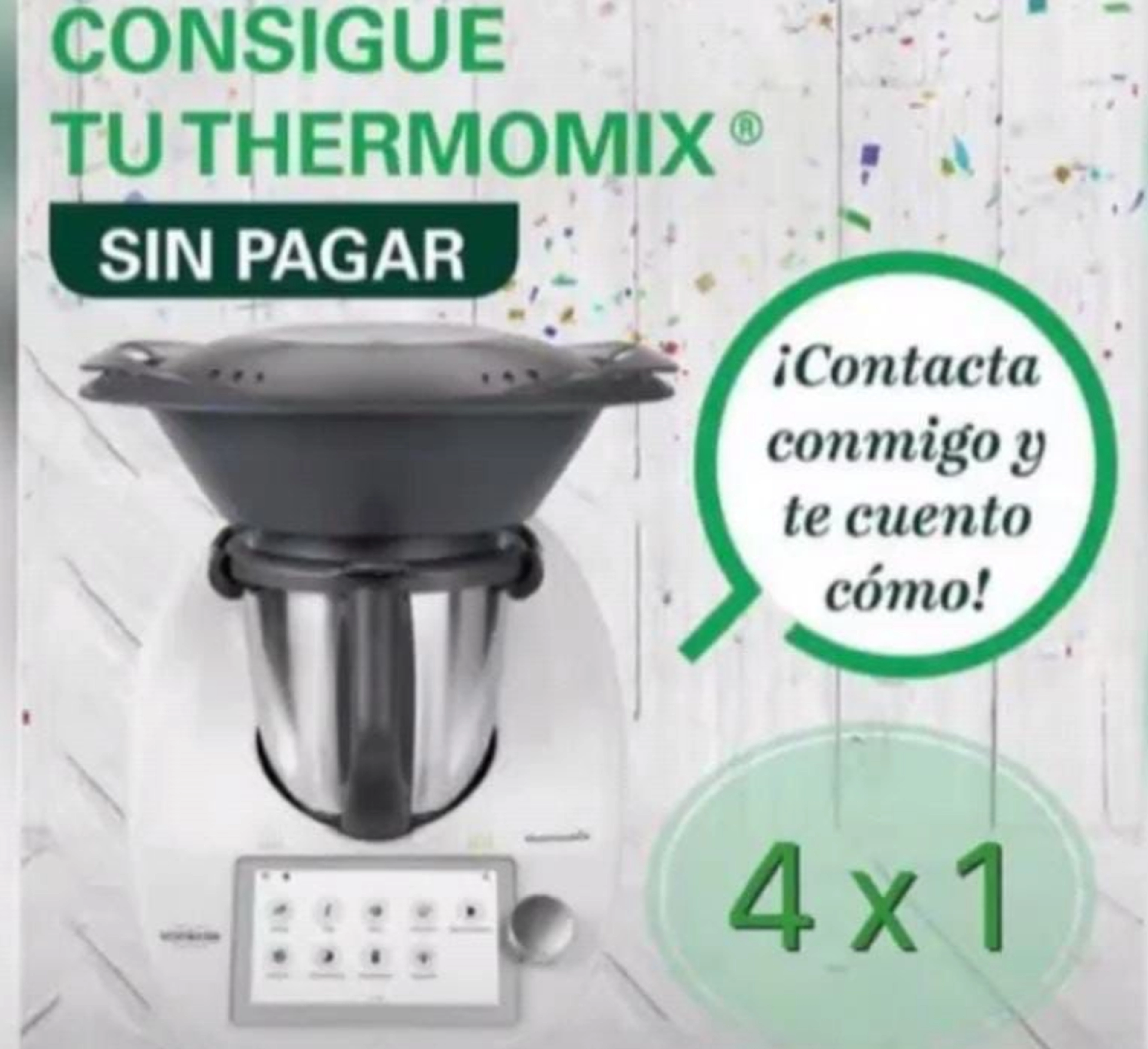 GANATE TU THERMOMIX GRATIS!!!!!ESCRIBEME