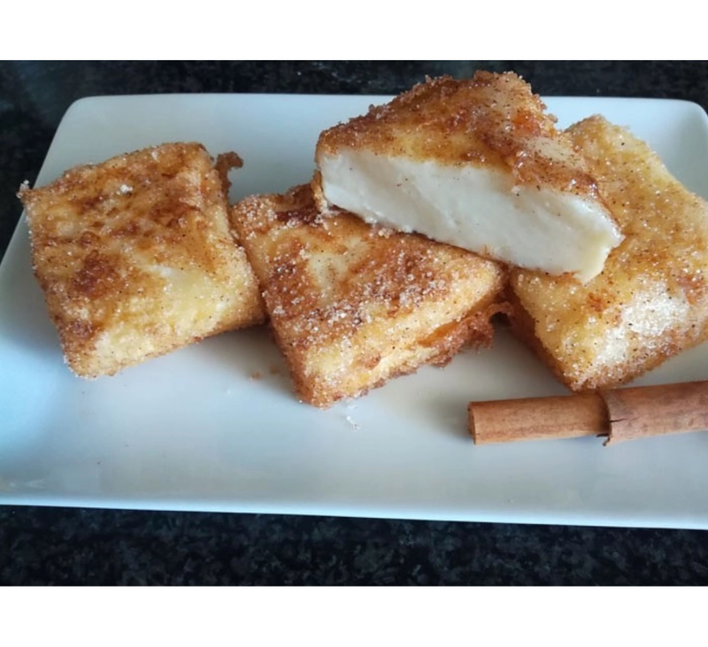 FÁCIL Y DELICIOSO : ¿Os gusta la leche frita? ¡A nosotros nos encanta!.