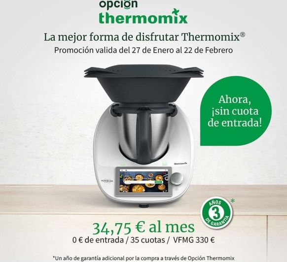Ahora es el momento , tu Thermomix® te está esperando!