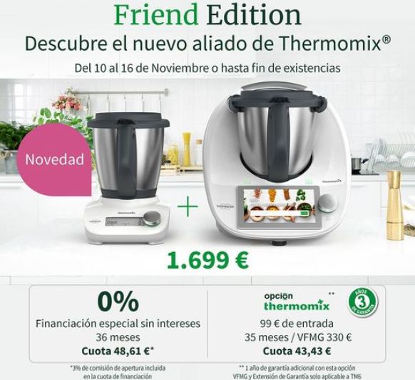 NUEVO ALIADO PARA NUESTRA Thermomix® !!! Y AHORA SIN INTERESES!!!