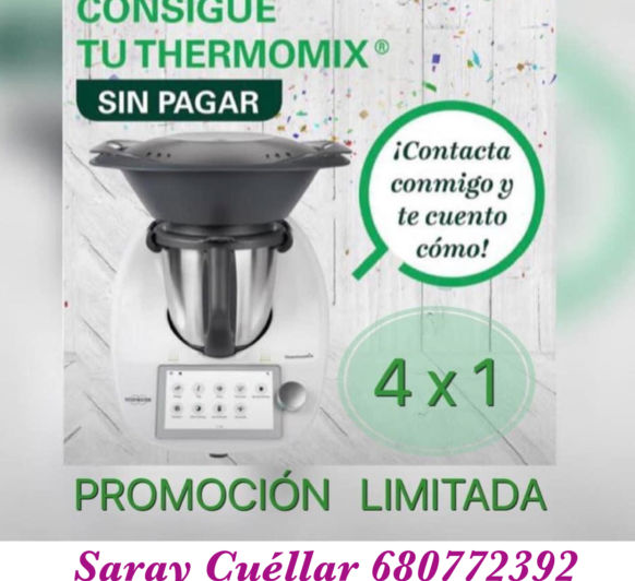 CONSIGUE TU Thermomix® SIN PAGAR, DESDE CASA.
